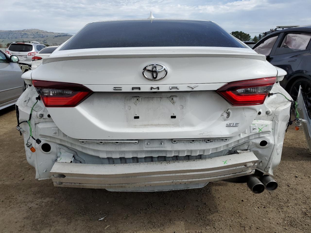 2022 TOYOTA CAMRY SE VIN:4T1G11AK4NU618497