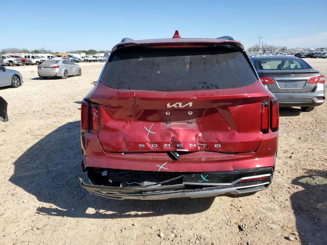2022 KIA SORENTO EX VIN:5XYRH4LF4NG088446