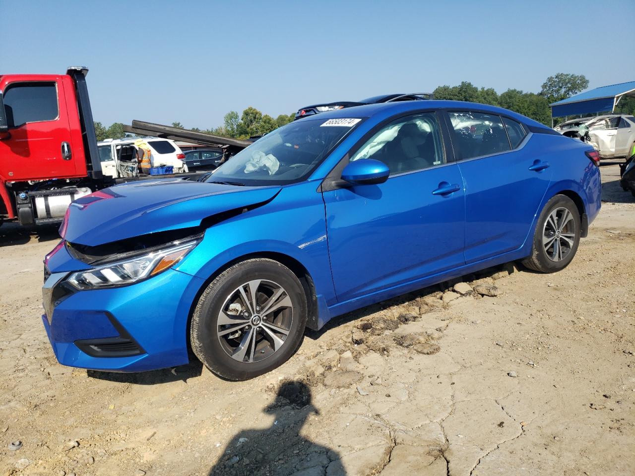 2022 NISSAN SENTRA SV VIN:3N1AB8CV5NY268143