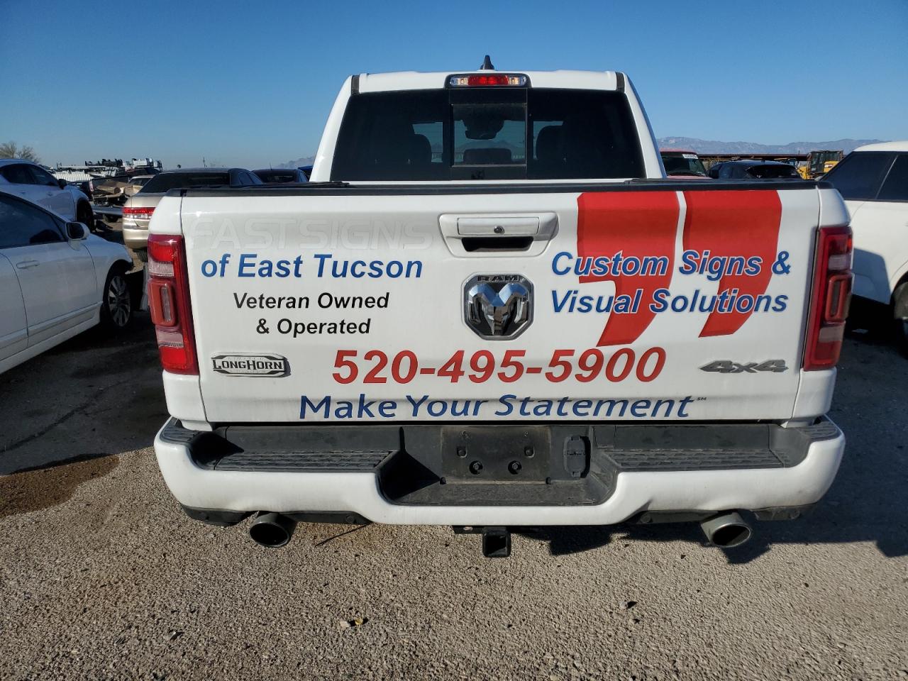 2022 RAM 1500 LONGHORN VIN:1C6SRFKMXNN362968