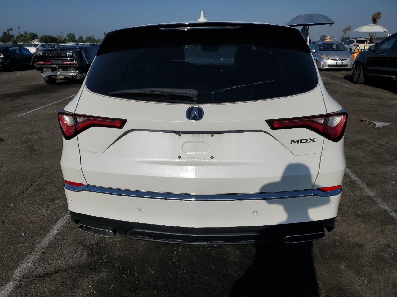 2022 ACURA MDX TECHNOLOGY VIN:5J8YD9H40NL002485