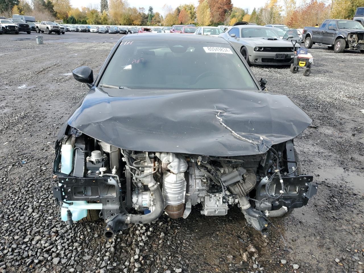2022 HONDA CIVIC EX VIN:JHMFE1F79NX005393