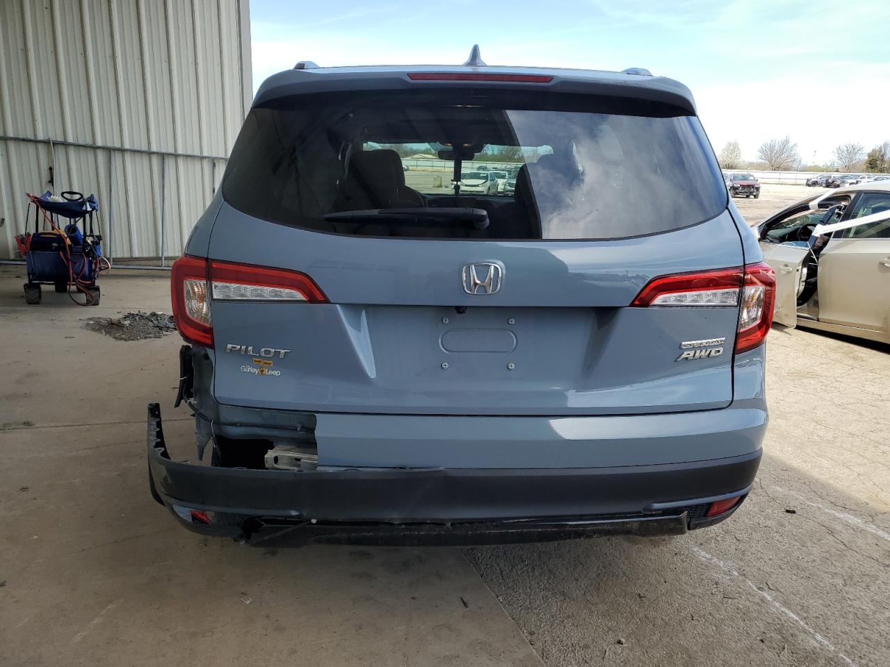 2022 HONDA PILOT SE VIN:5FNYF6H22NB042303