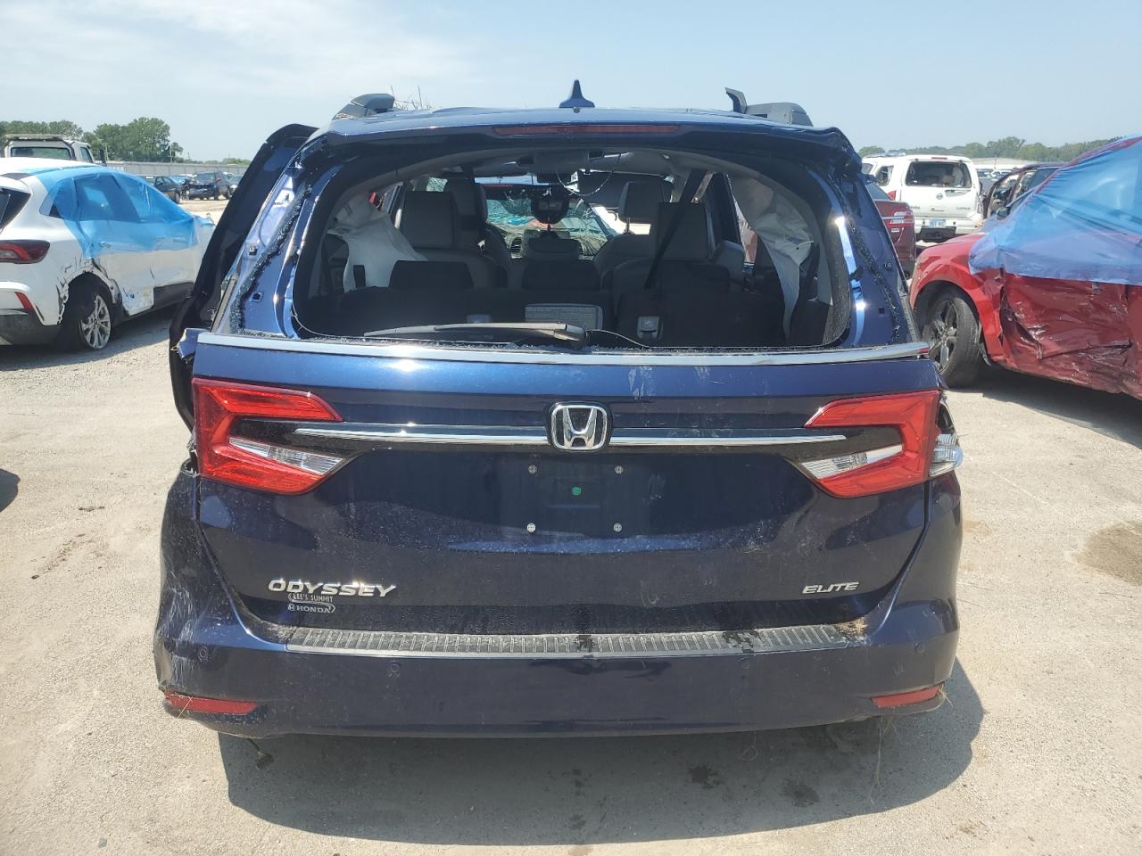2022 HONDA ODYSSEY ELITE VIN:5FNRL6H94NB056746