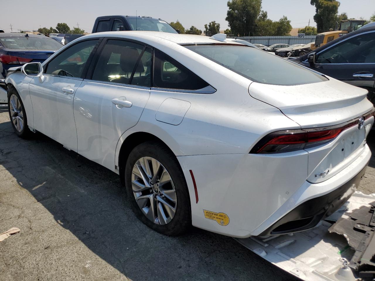 2022 TOYOTA MIRAI LE VIN:JTDAAAAA6NA006563