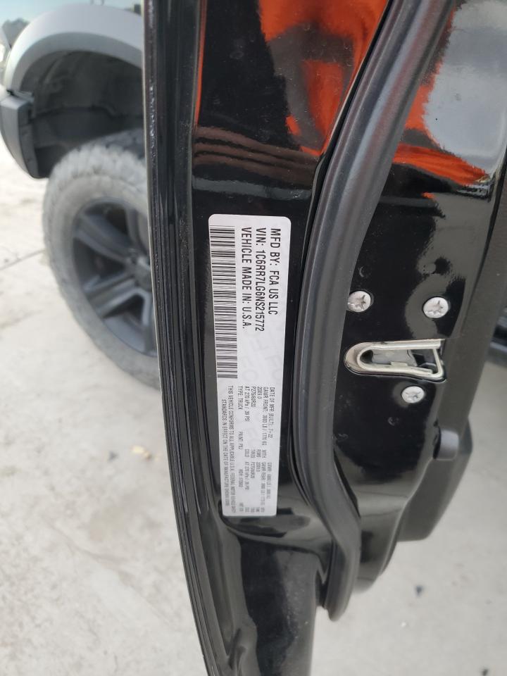 2022 RAM 1500 CLASSIC SLT VIN:1C6RR7LG6NS215772