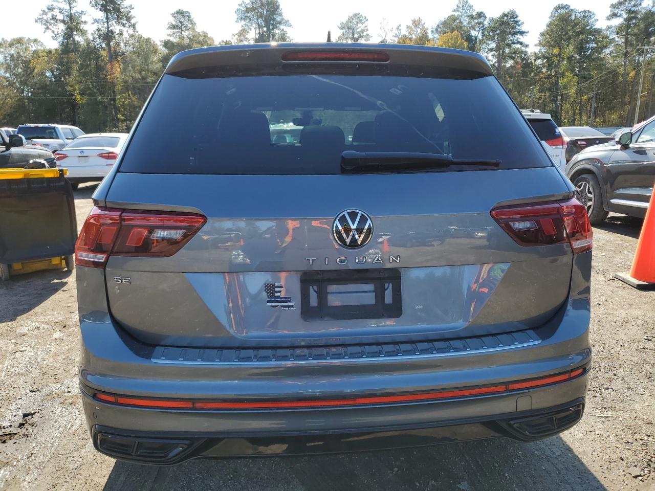 2022 VOLKSWAGEN TIGUAN SE R-LINE BLACK VIN:3VVCB7AX6NM057059