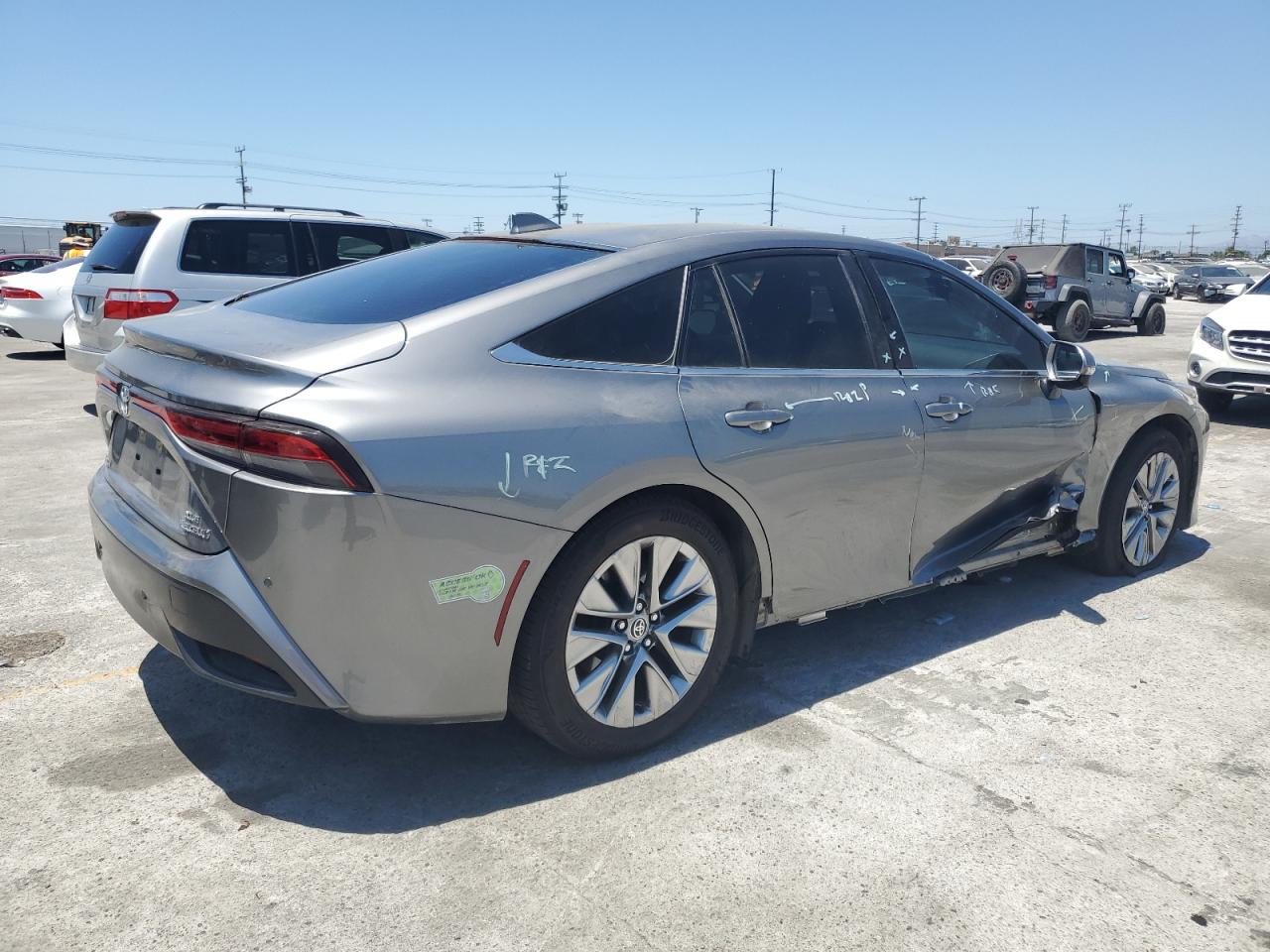 2023 TOYOTA MIRAI XLE VIN:JTDAAAAA0PA008604