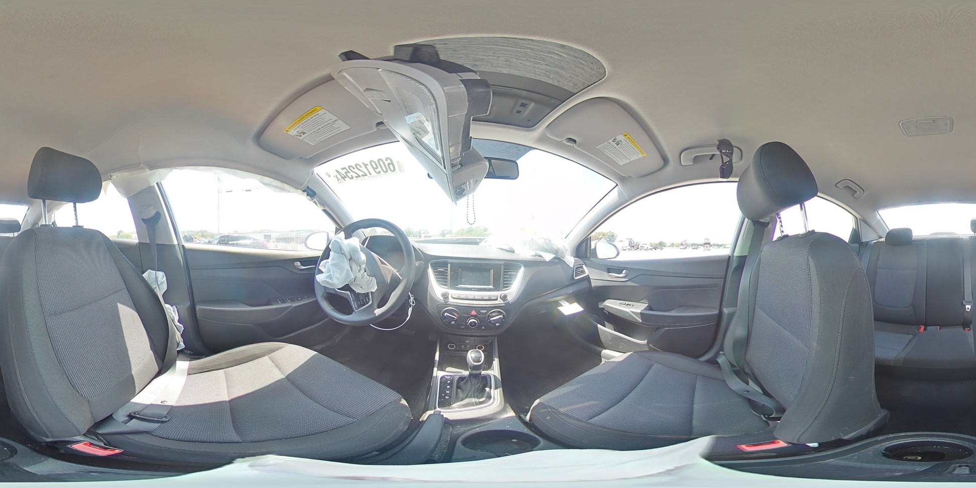 2022 HYUNDAI ACCENT SE VIN:3KPC24A65NE165557