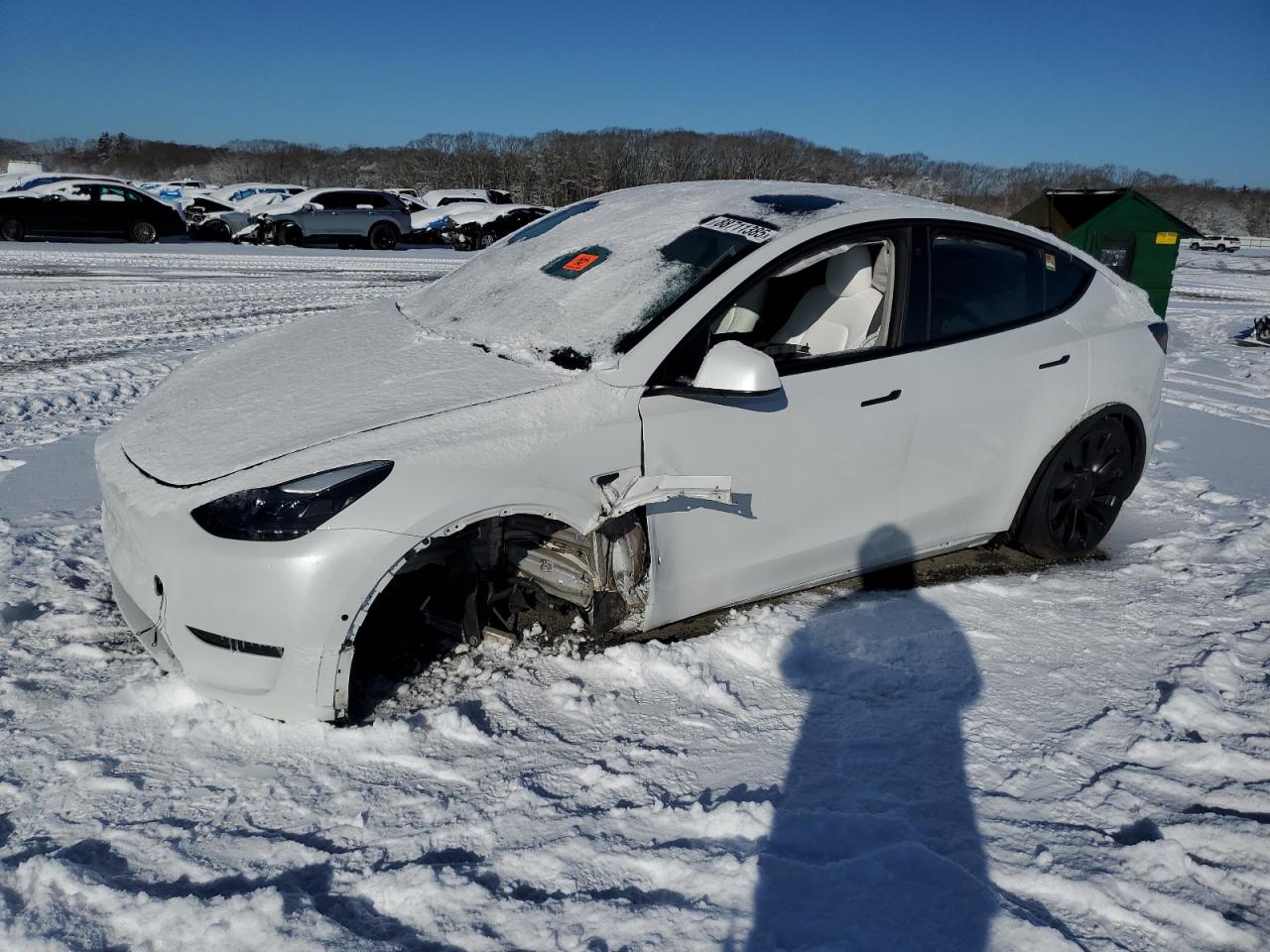 2022 TESLA MODEL Y  VIN:7SAYGDEF6NF416360