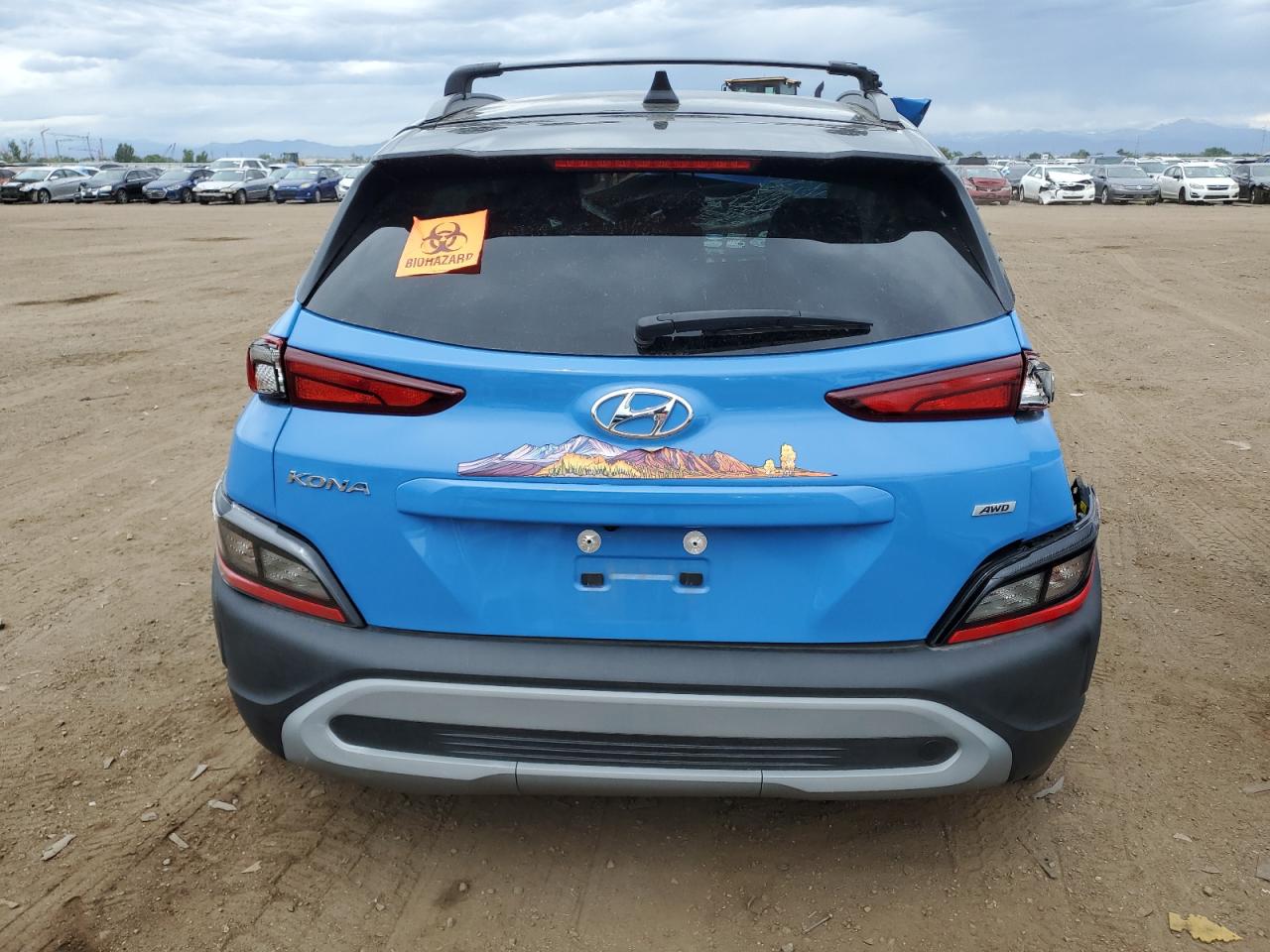 2023 HYUNDAI KONA SEL VIN:KM8K6CAB6PU947115