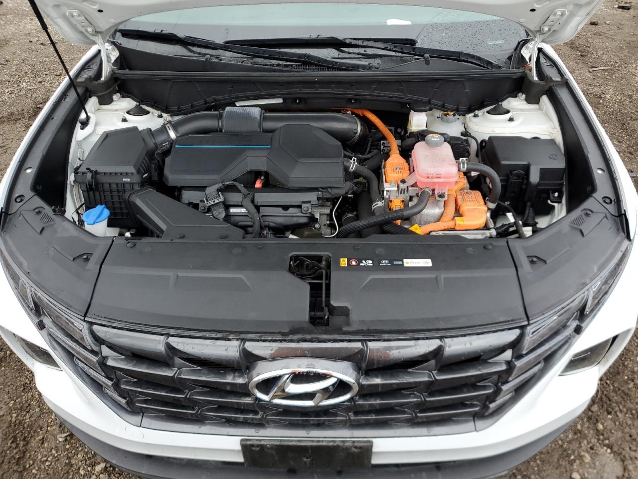 2022 HYUNDAI TUCSON BLUE VIN:KM8JBCA10NU029999