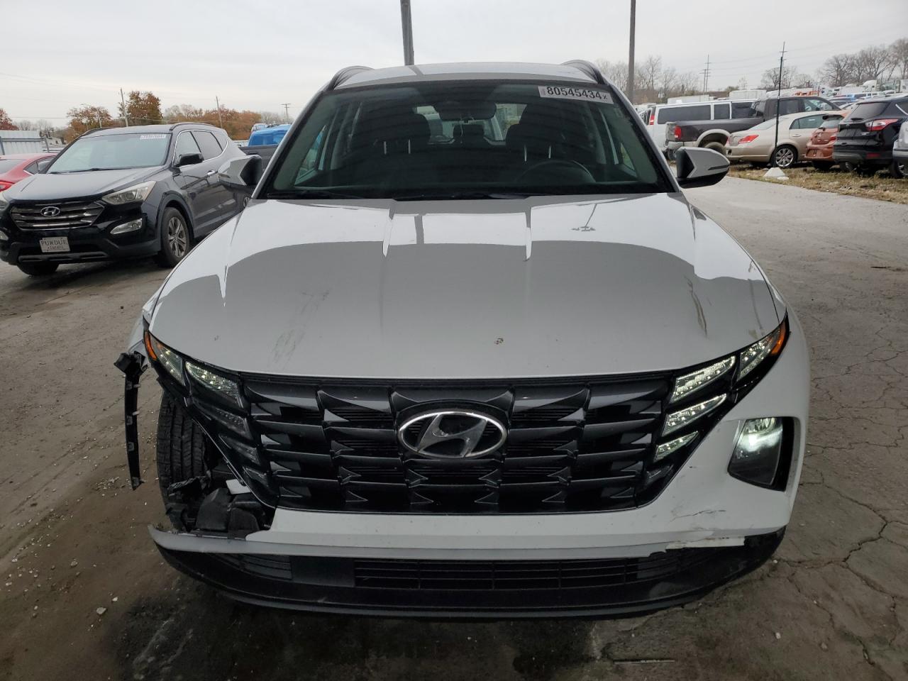 2022 HYUNDAI TUCSON SEL VIN:5NMJBCAE0NH035431