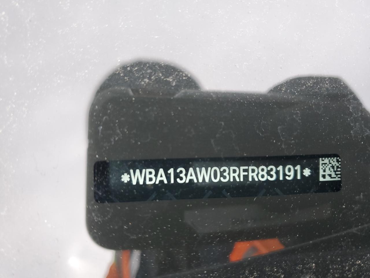 2024 BMW M440XI GRAN COUPE VIN:WBA13AW03RFR83191