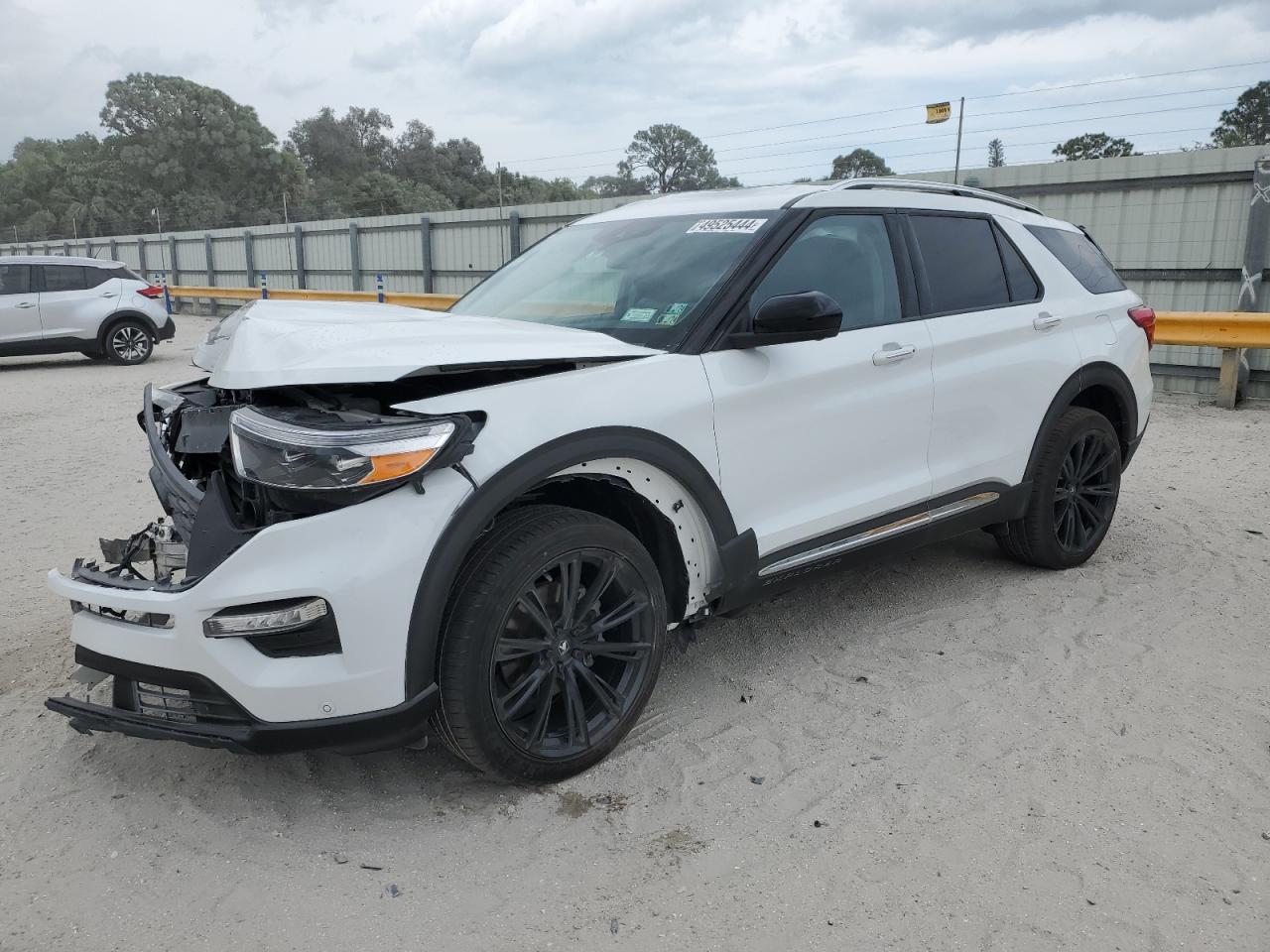 2022 FORD EXPLORER LIMITED VIN:1FMSK8FH2NGA32652