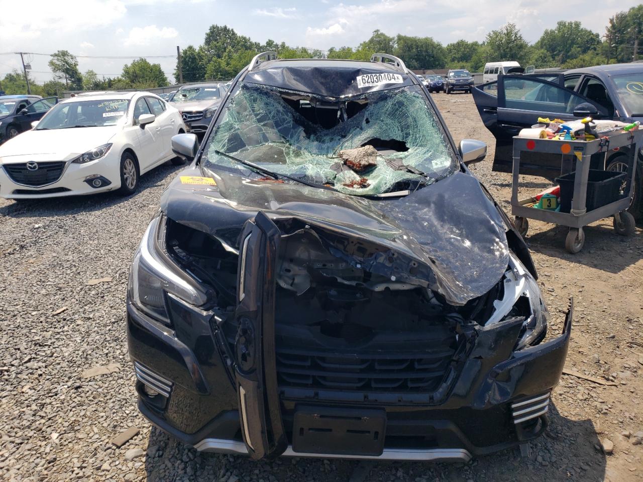 2022 SUBARU FORESTER TOURING VIN:JF2SKARC0NH497602