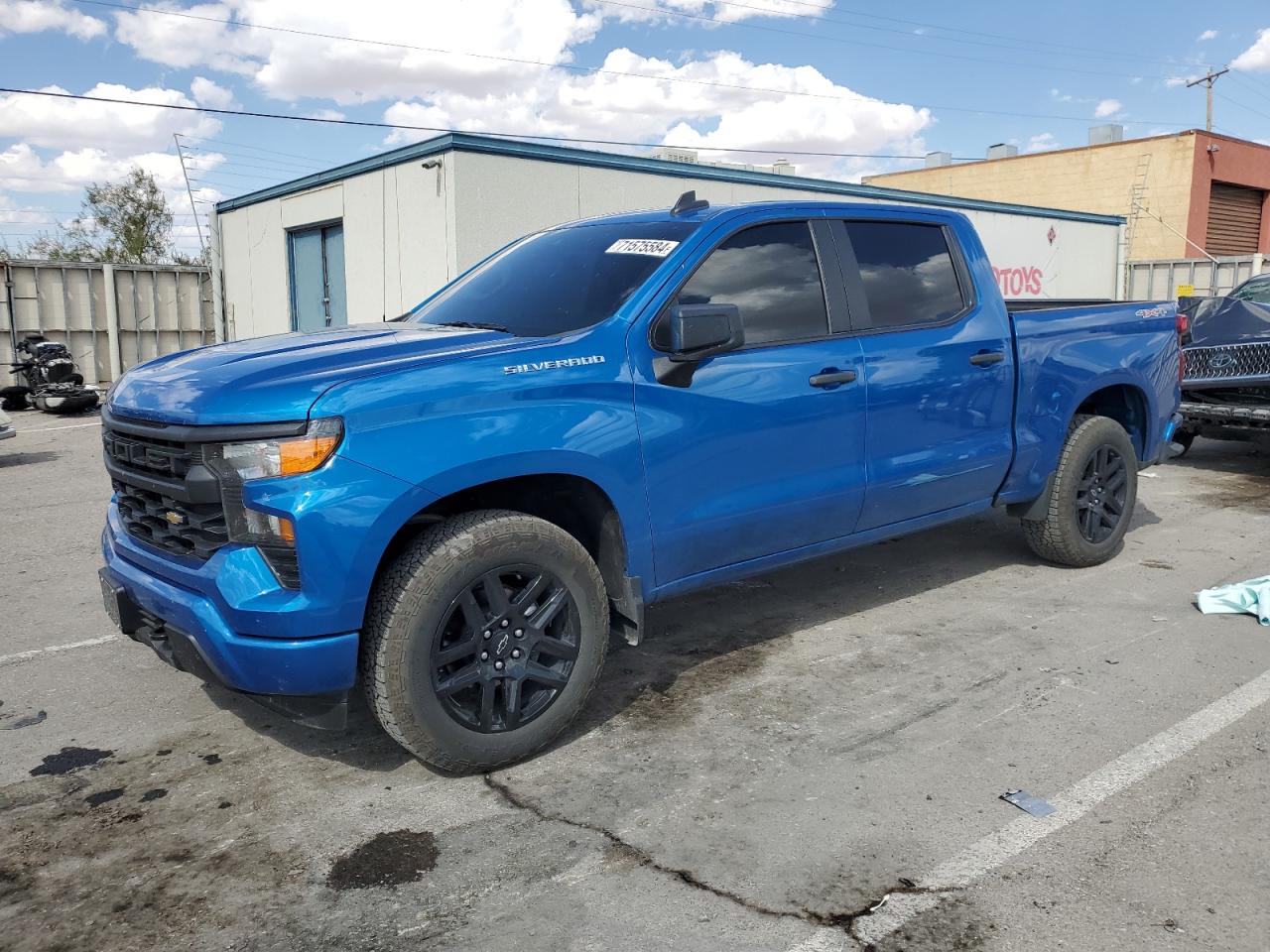 2023 CHEVROLET SILVERADO K1500 CUSTOM VIN:1GCPDBEK5PZ182521