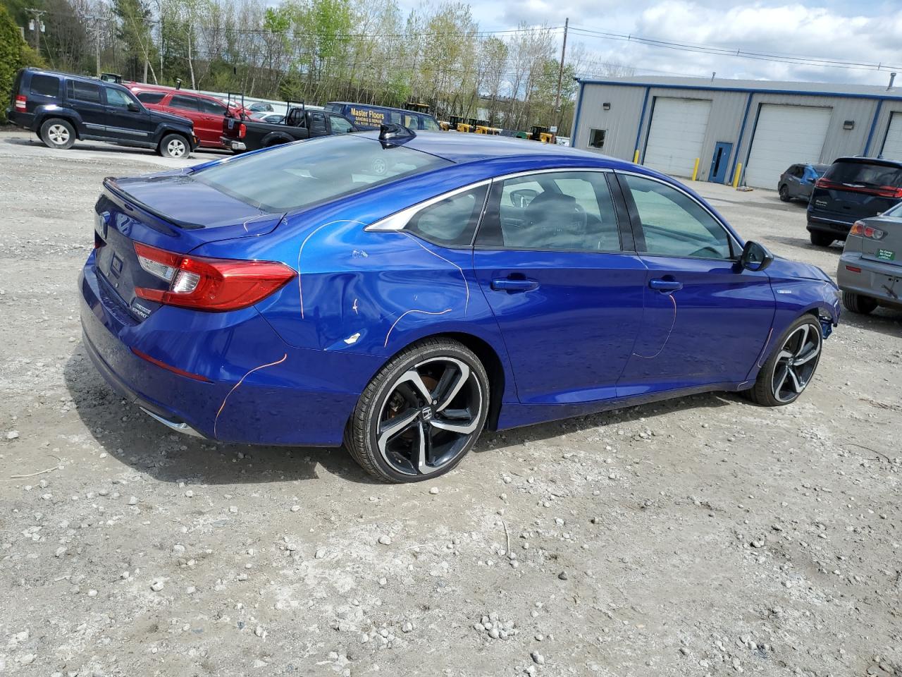 2022 HONDA ACCORD HYBRID SPORT VIN:1HGCV3F27NA014375