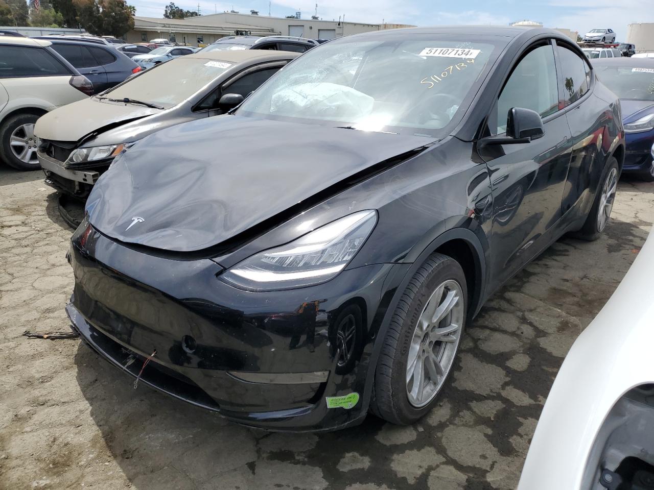 2022 TESLA MODEL Y  VIN:7SAYGDEEXNF444203