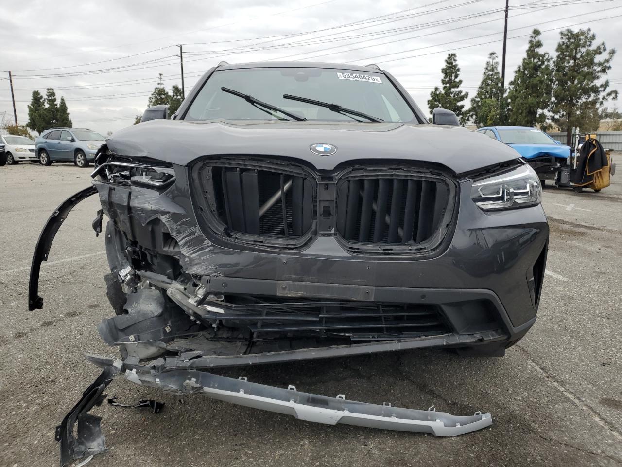 2022 BMW X3 SDRIVE30I VIN:WBX47DP01NN148035