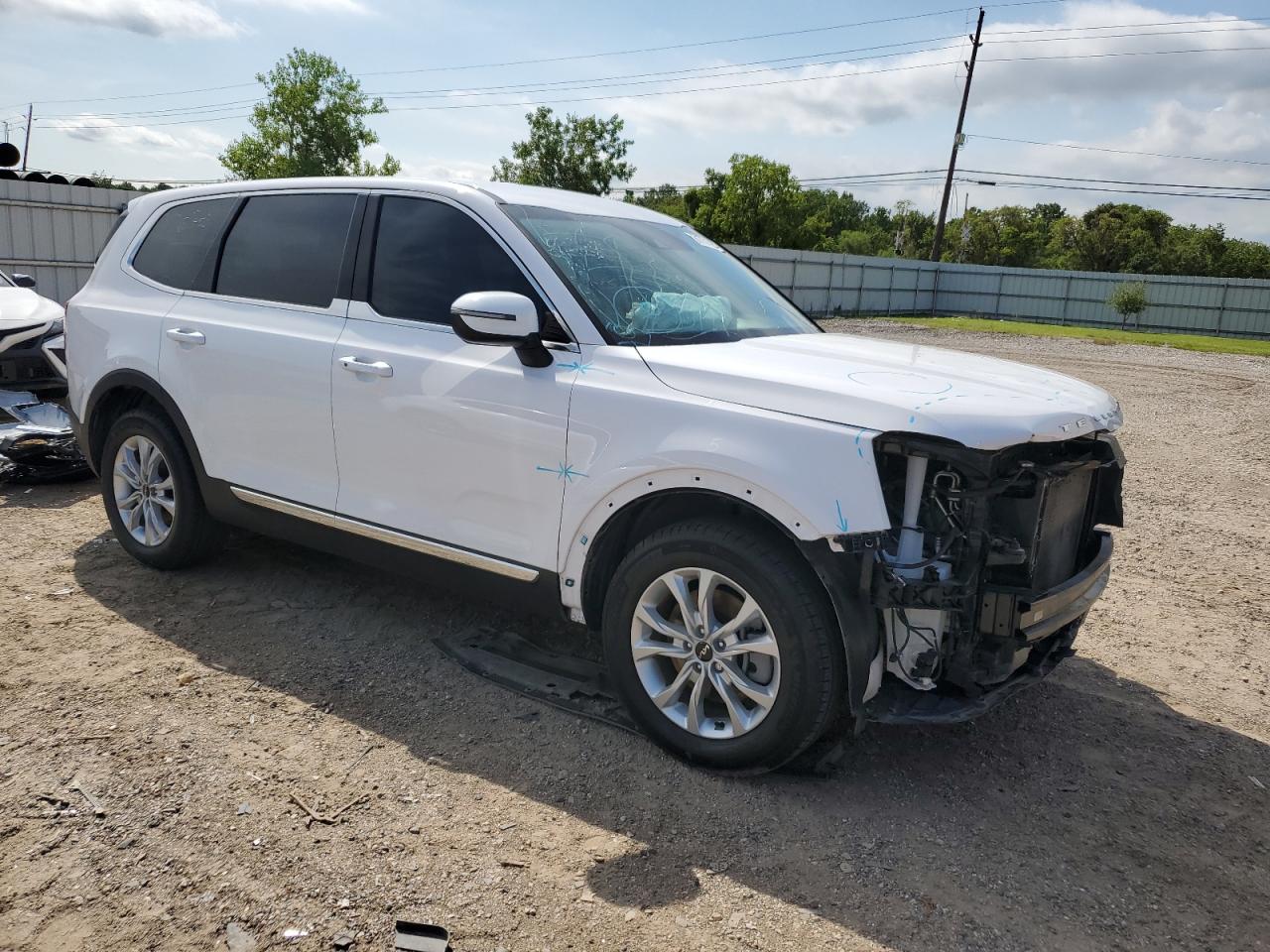 2022 KIA TELLURIDE LX VIN:5XYP2DHC3NG263227