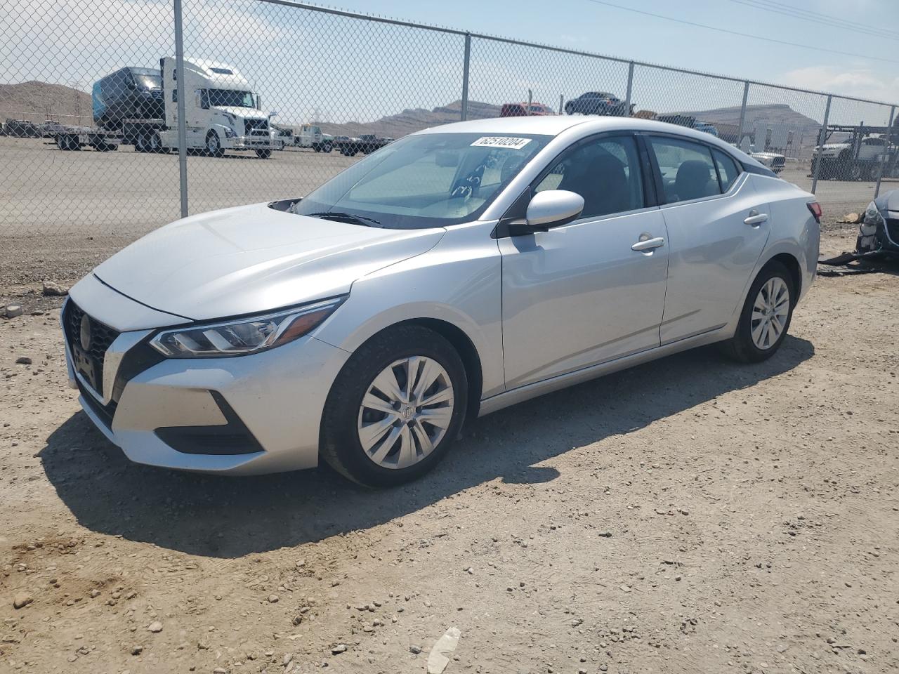 2022 NISSAN SENTRA S VIN:3N1AB8BVXNY277616