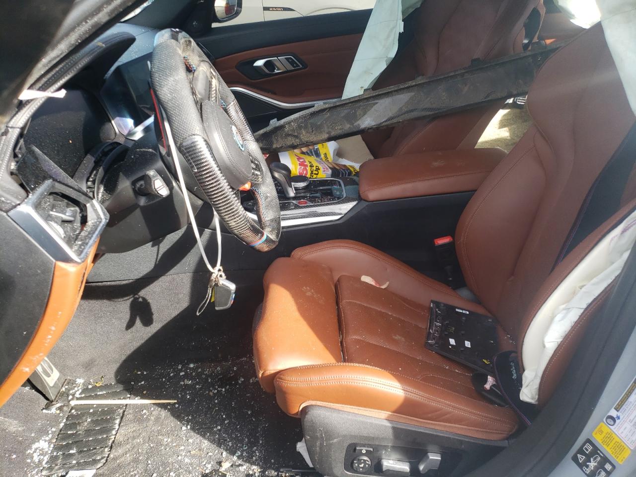 2022 BMW M3 COMPETITION VIN:WBS43AY07NFM10293