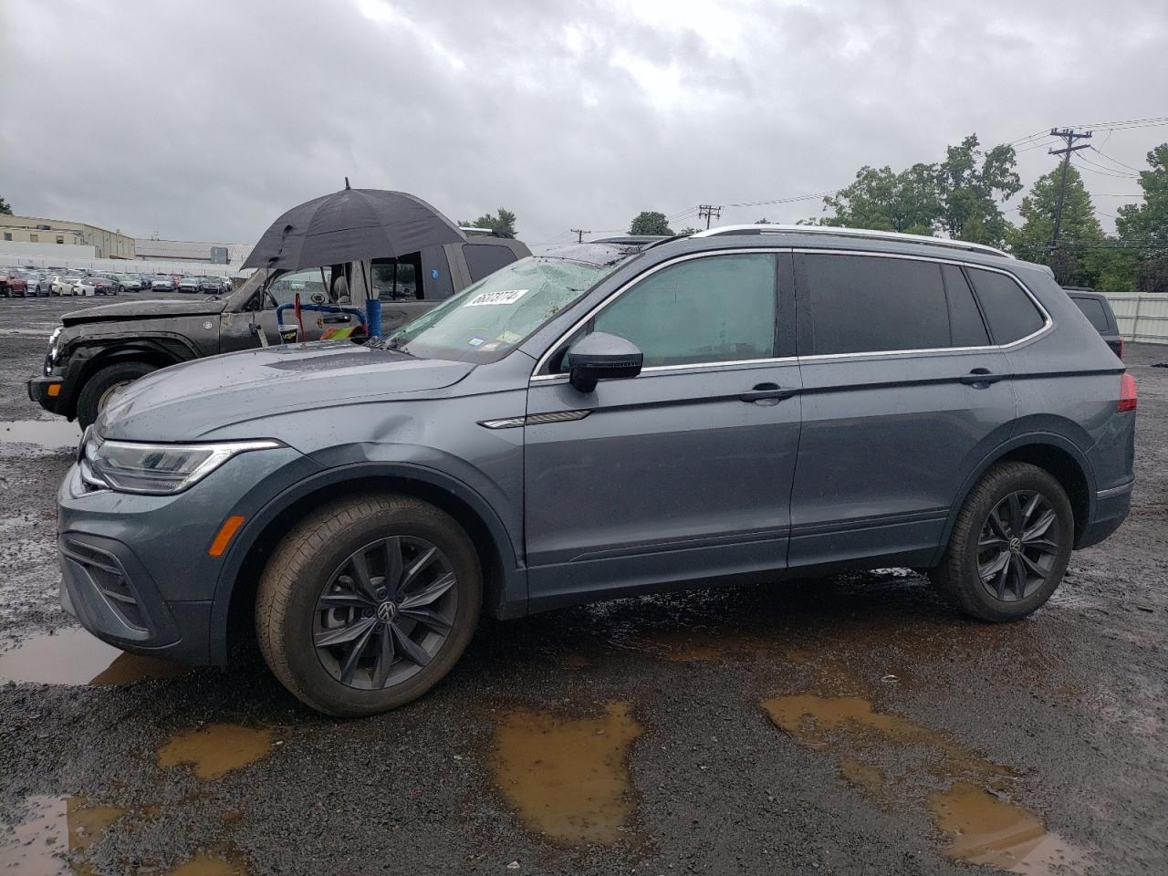 2022 VOLKSWAGEN TIGUAN SE VIN:3VV2B7AXXNM095714