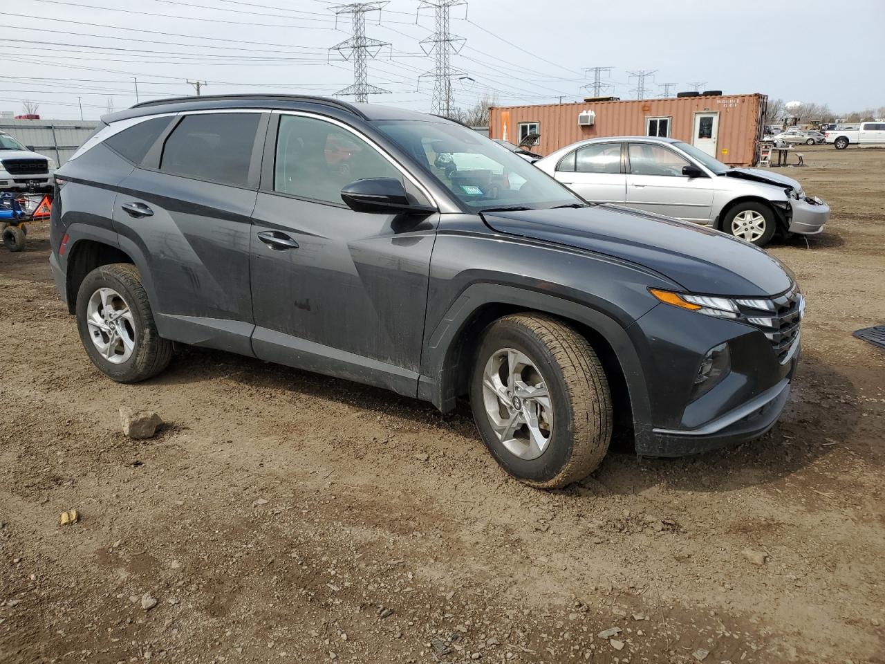 2022 HYUNDAI TUCSON SEL VIN:5NMJBCAE3NH158334