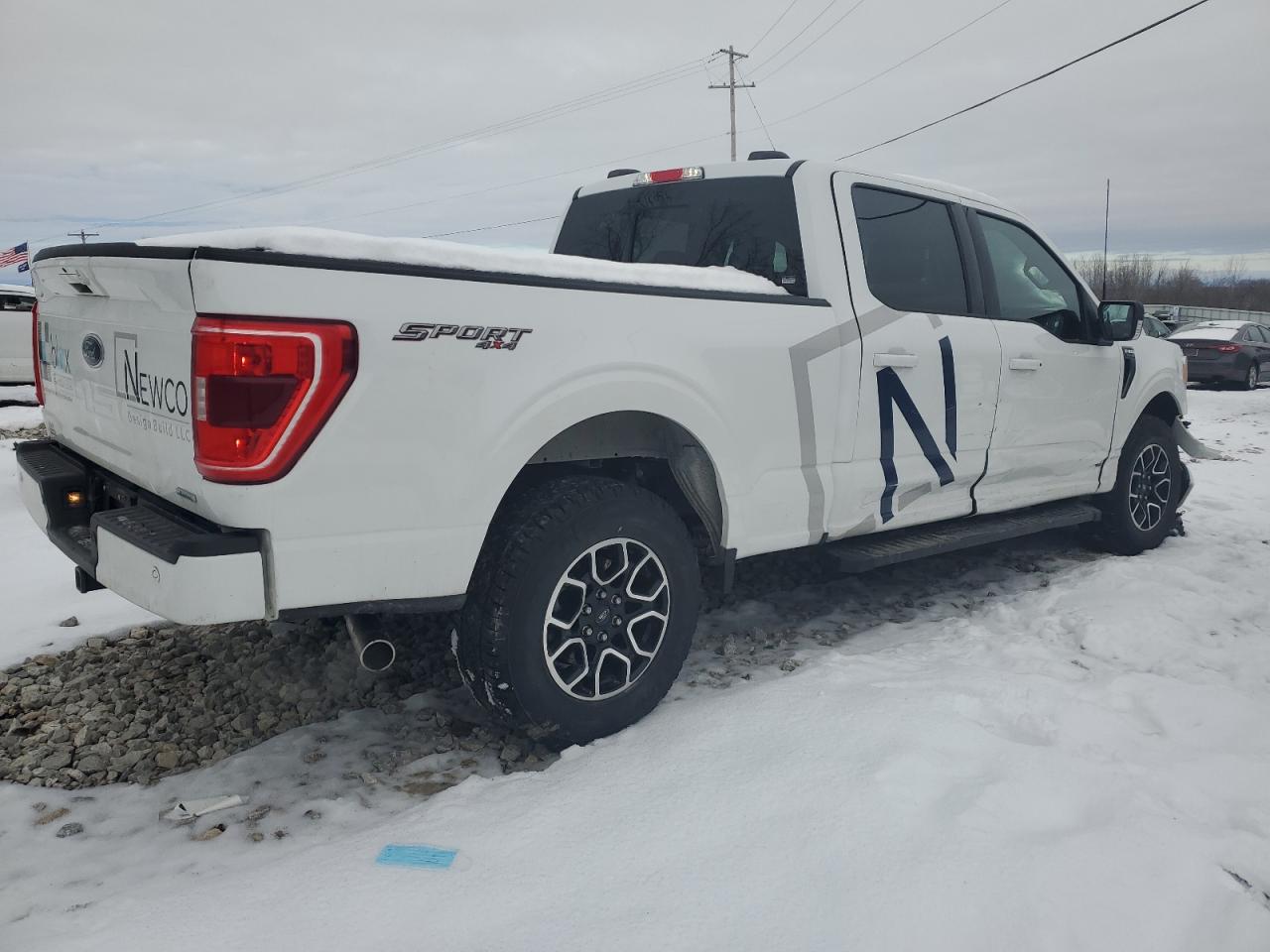 2022 FORD F150 SUPERCREW VIN:1FTFW1E87NFB69949