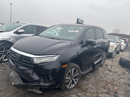 2022 HONDA ODYSSEY TOURING VIN:5FNRL6H87NB064007