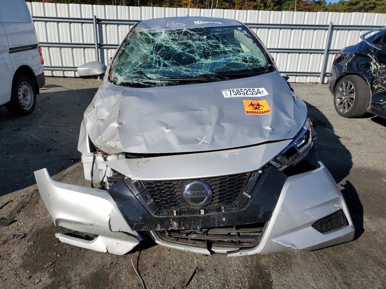 2022 NISSAN VERSA SV VIN:3N1CN8EV8NL865927