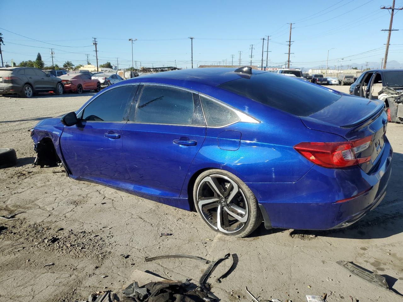 2022 HONDA ACCORD HYBRID SPORT VIN:1HGCV3F2XNA038492