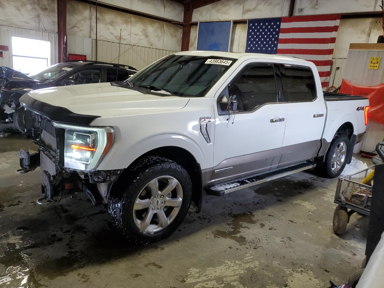 2022 FORD F150 SUPERCREW VIN:1FTFW1ED4NFB17580