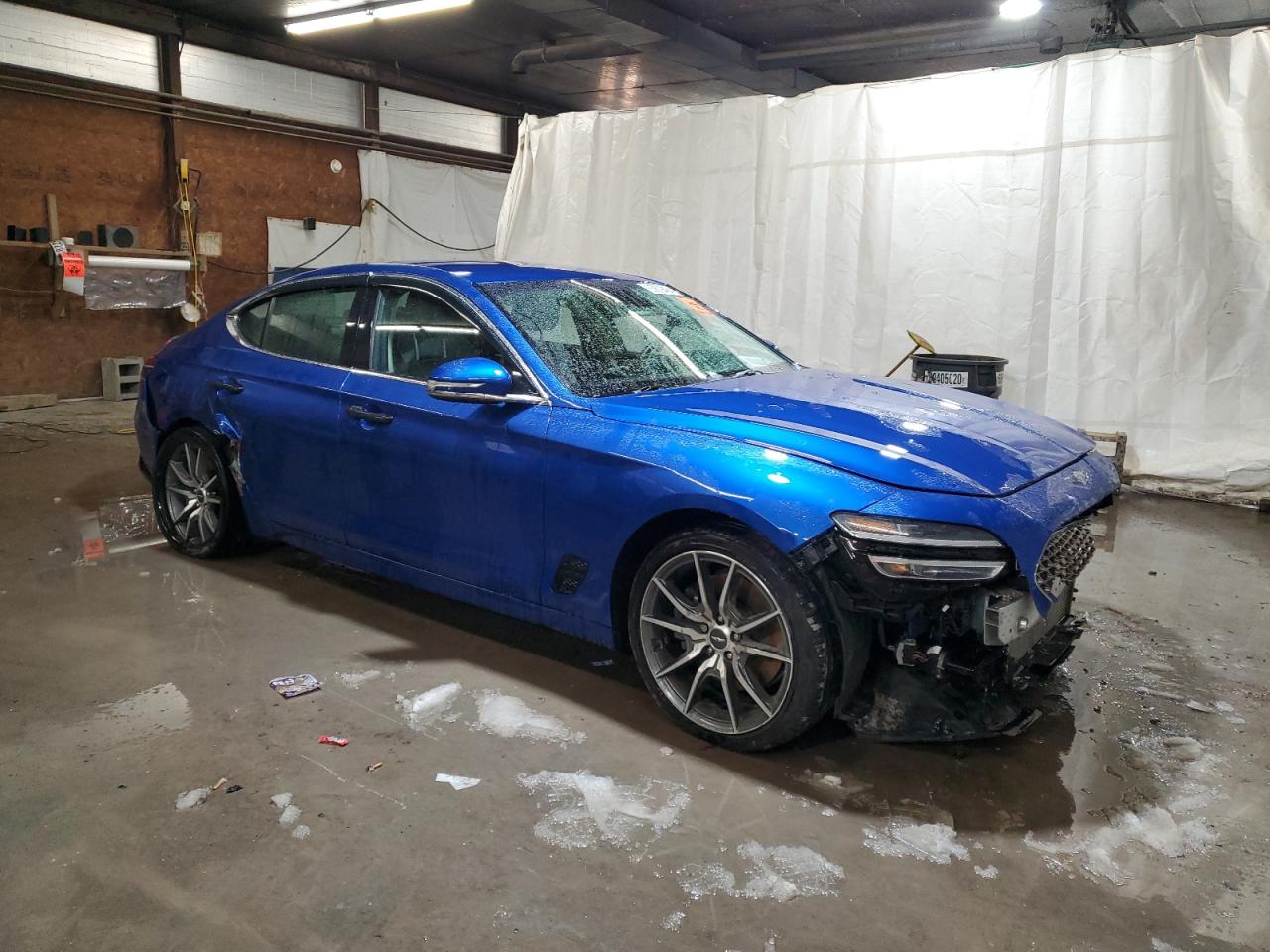 2022 GENESIS G70 BASE VIN:KMTG54TE8NU092068