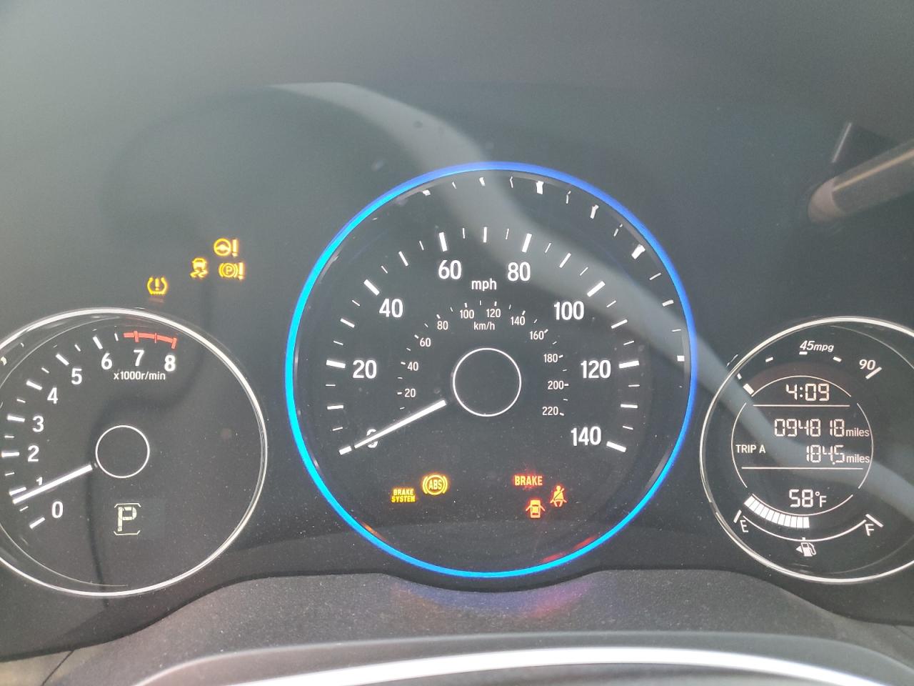 2022 HONDA HR-V SPORT VIN:3CZRU5H17NM700702