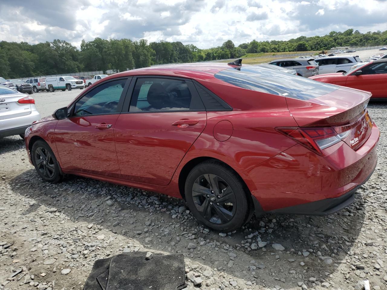 2023 HYUNDAI ELANTRA BLUE VIN:KMHLM4AJ9PU081854