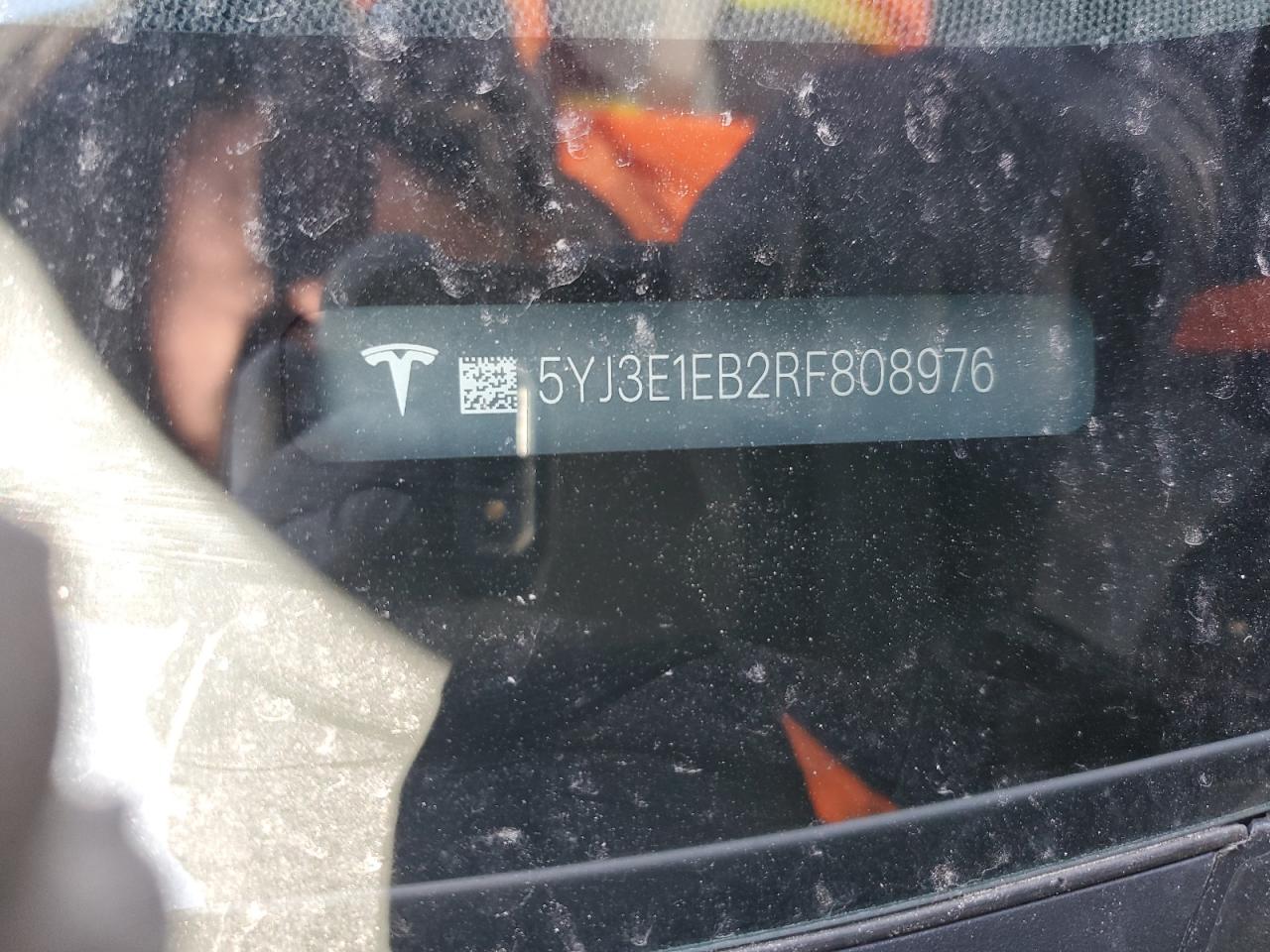 2024 TESLA MODEL 3  VIN:5YJ3E1EB2RF808976