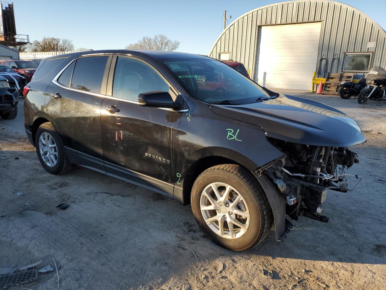 2022 CHEVROLET EQUINOX LT VIN:3GNAXUEV5NL176992