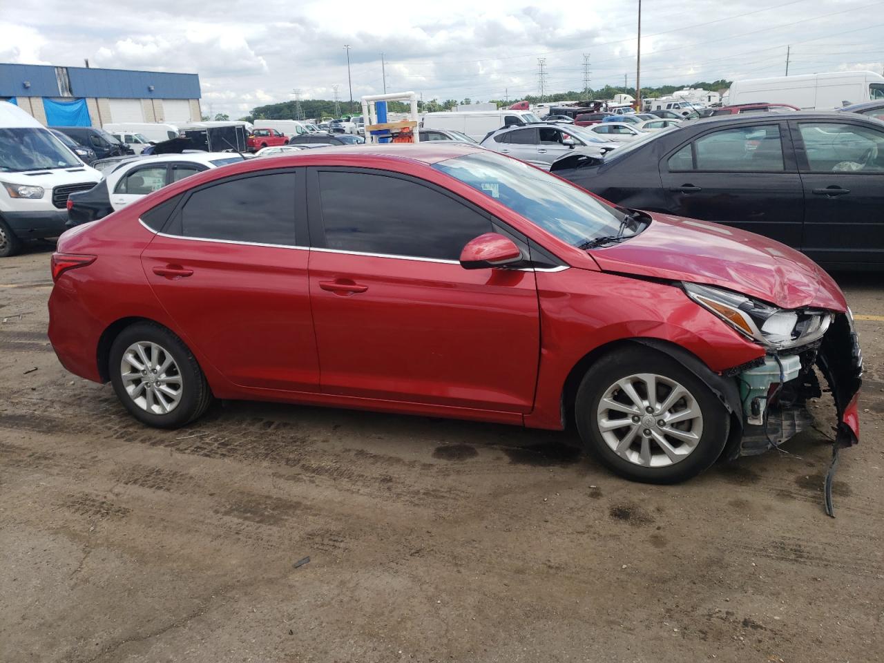 2022 HYUNDAI ACCENT SE VIN:3KPC24A69NE156845