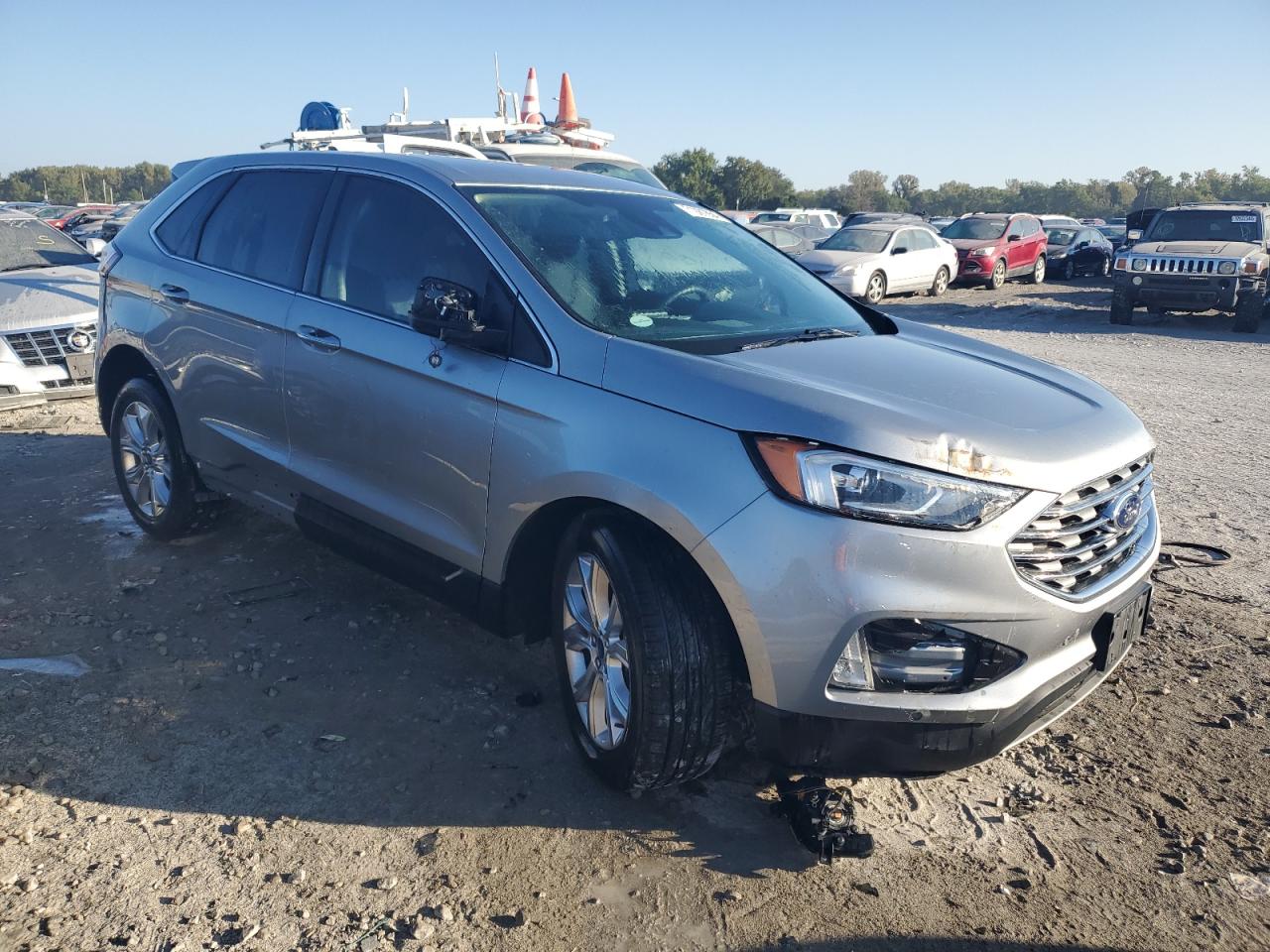 2022 FORD EDGE TITANIUM VIN:2FMPK4K90NBA03333