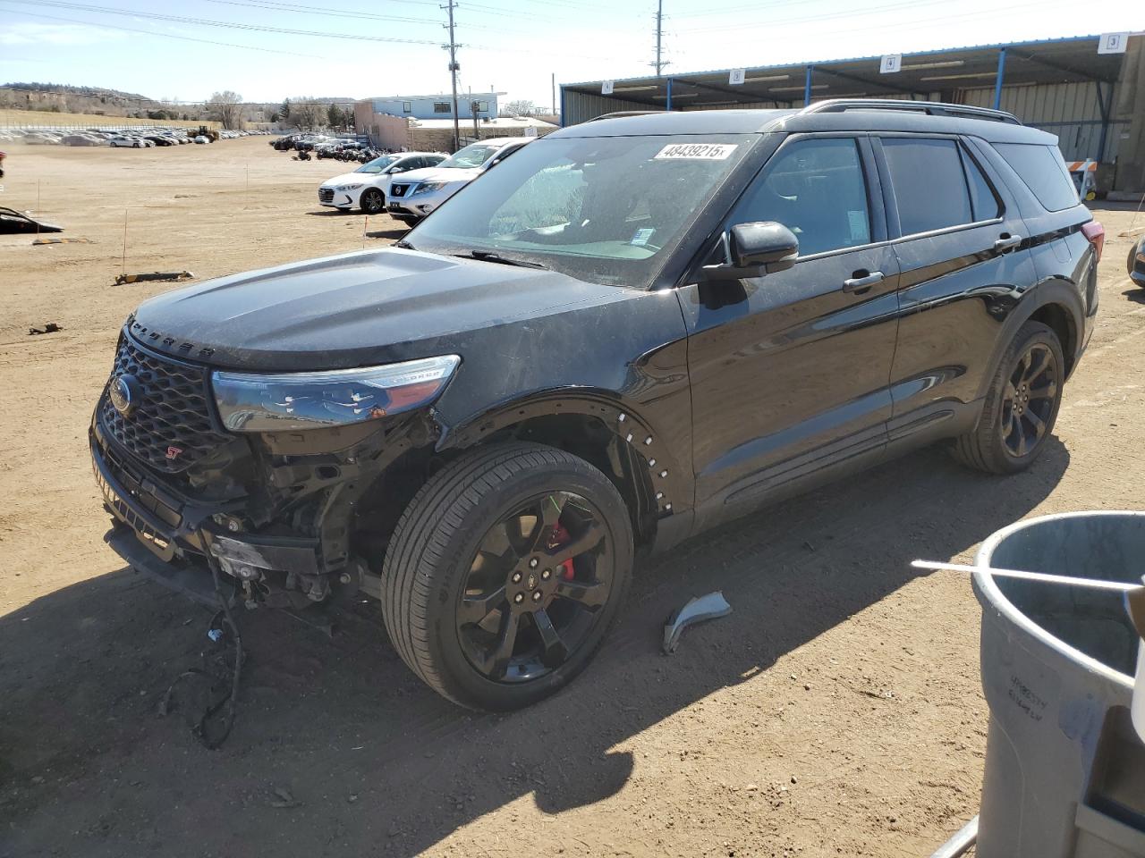 2022 FORD EXPLORER ST VIN:1FM5K8GC7NGA21503