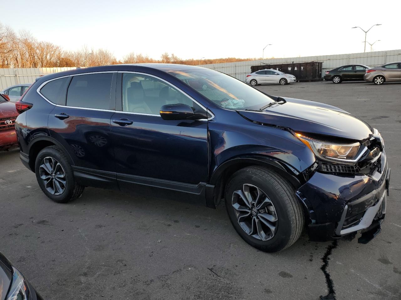 2022 HONDA CR-V EX VIN:2HKRW2H56NH635347