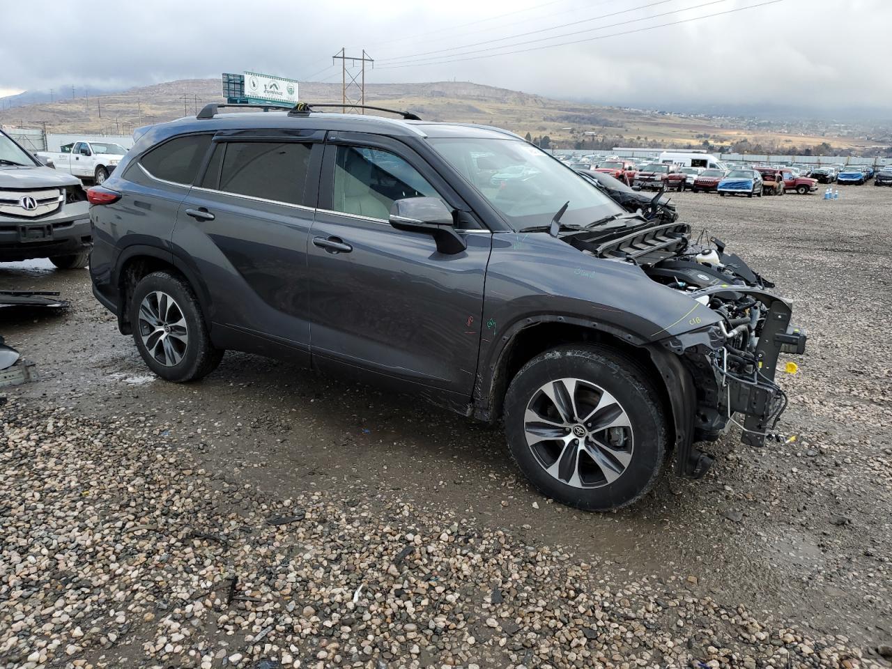 2023 TOYOTA HIGHLANDER L VIN:5TDKDRBH1PS000777