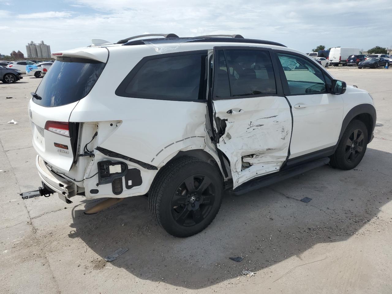 2022 HONDA PILOT TRAILSPORT VIN:5FNYF6H85NB033096