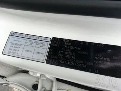 2020 Kia K5 KNAG1412BLA056173 VIN:KNAG1412BLA056173