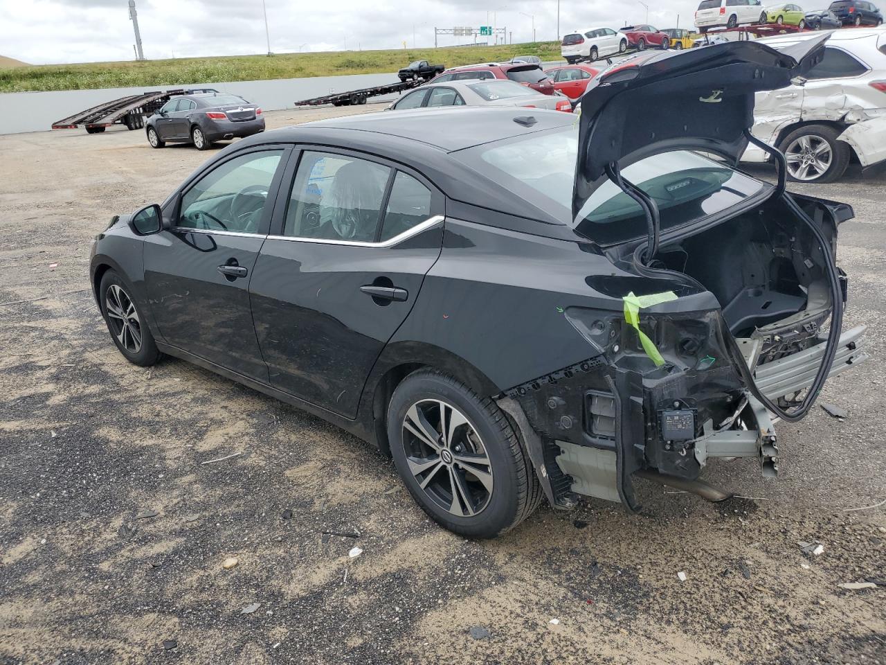 2022 NISSAN SENTRA SV VIN:3N1AB8CV5NY242514