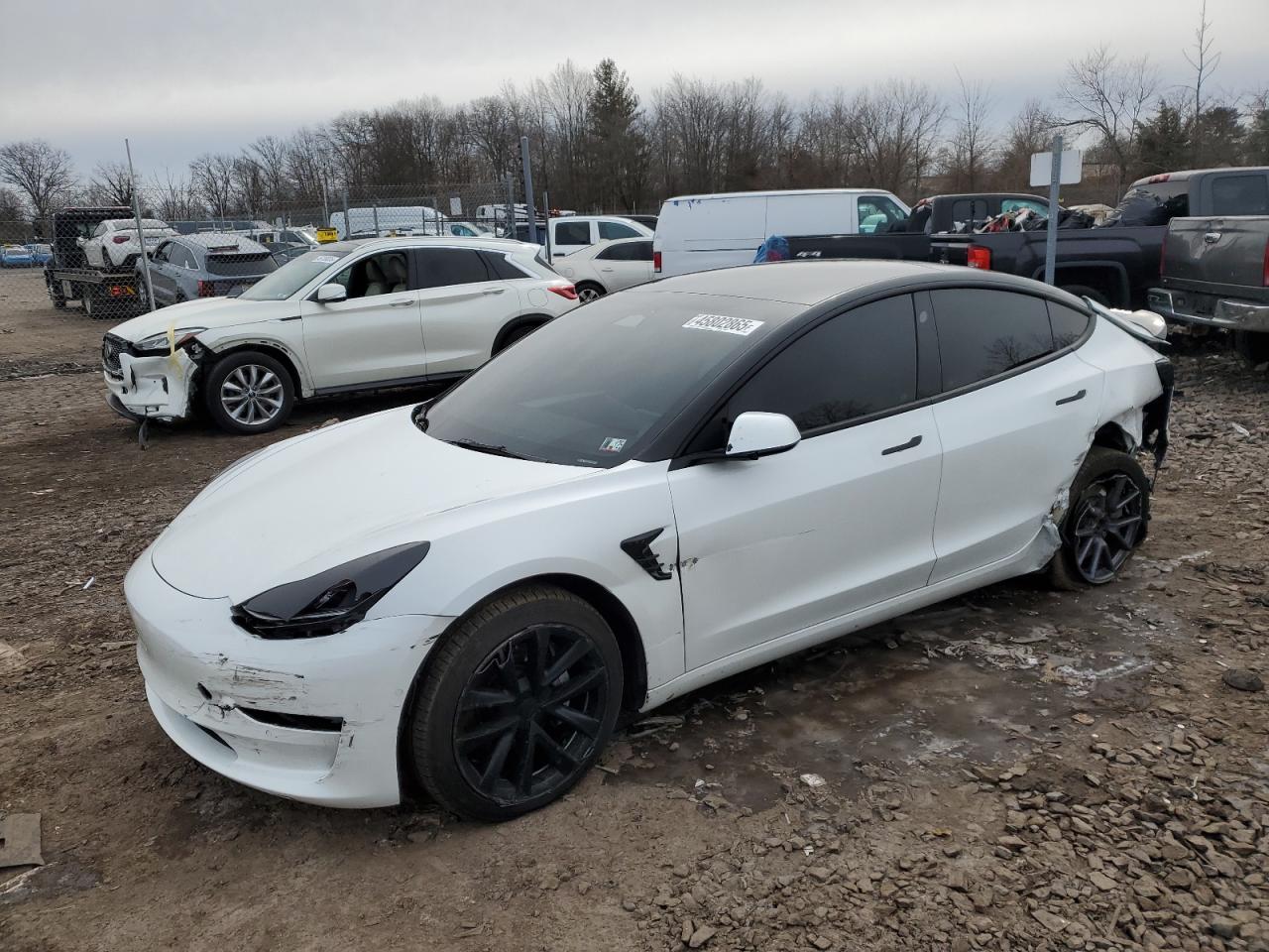 2022 TESLA MODEL 3  VIN:5YJ3E1EB4NF164276