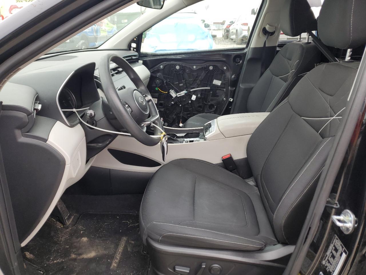 2022 HYUNDAI TUCSON SEL VIN:5NMJB3AE2NH000292