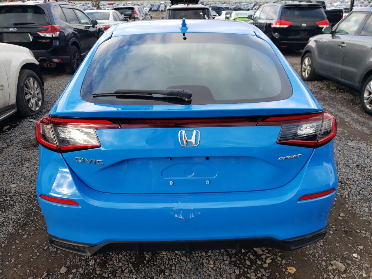 2022 HONDA CIVIC SPORT VIN:19XFL2H86NE018167